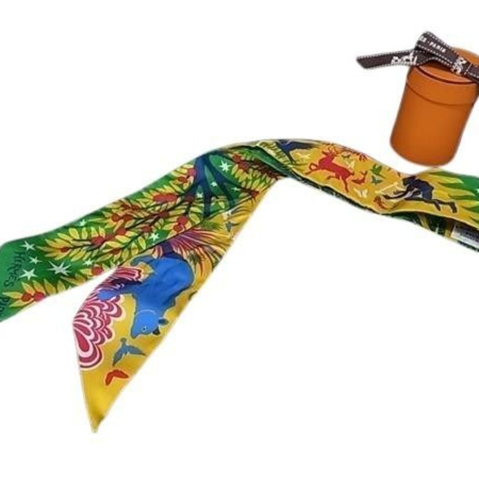 100% Hermes Scarf Silk: 100% Hermes Scarf Silk Own a piece of luxury with this stunning 100% silk Hermes scarf, boasting vibrant multi-color hues and a classic design that exudes elegance. With its intricate texture and