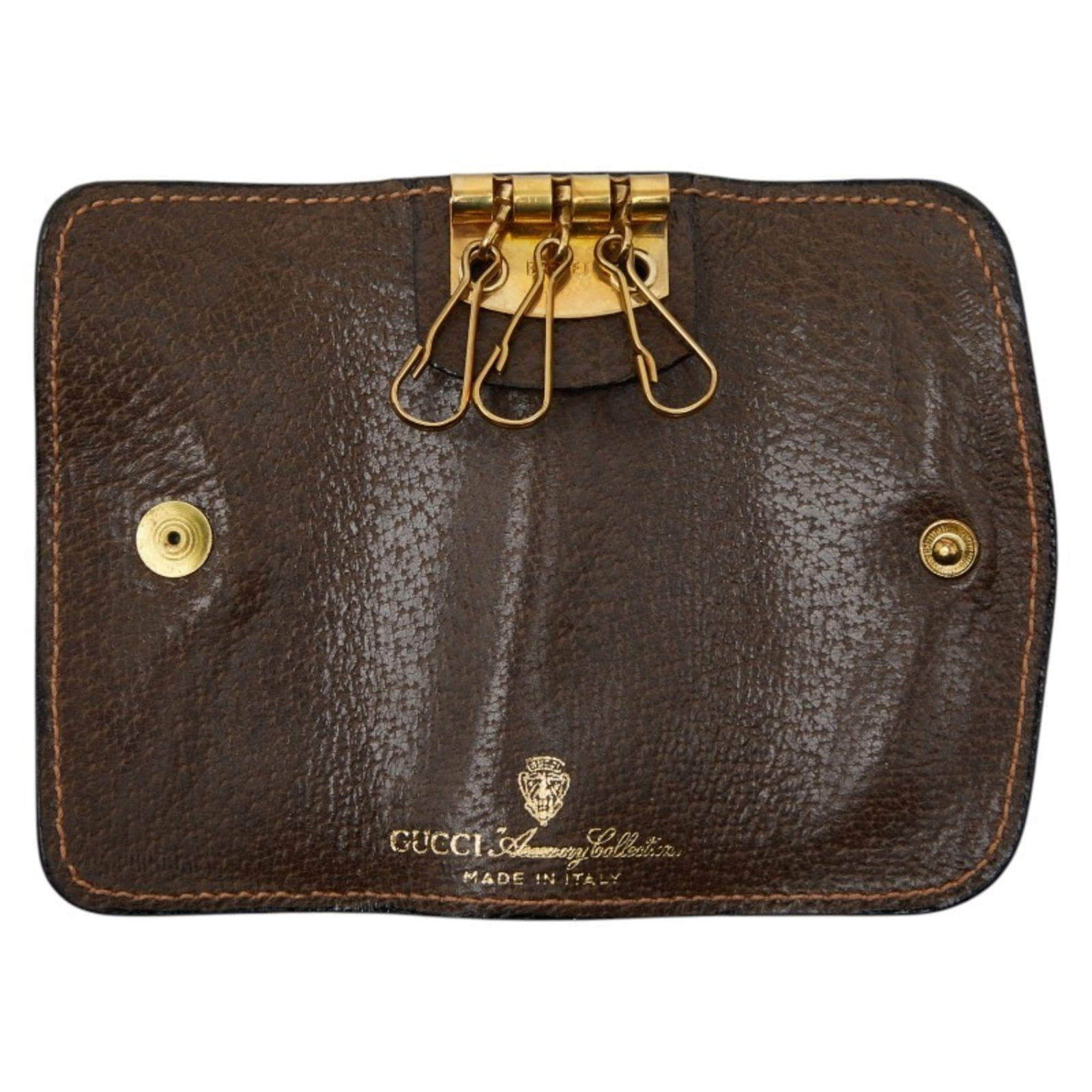 Leather Gucci Keycase - 7