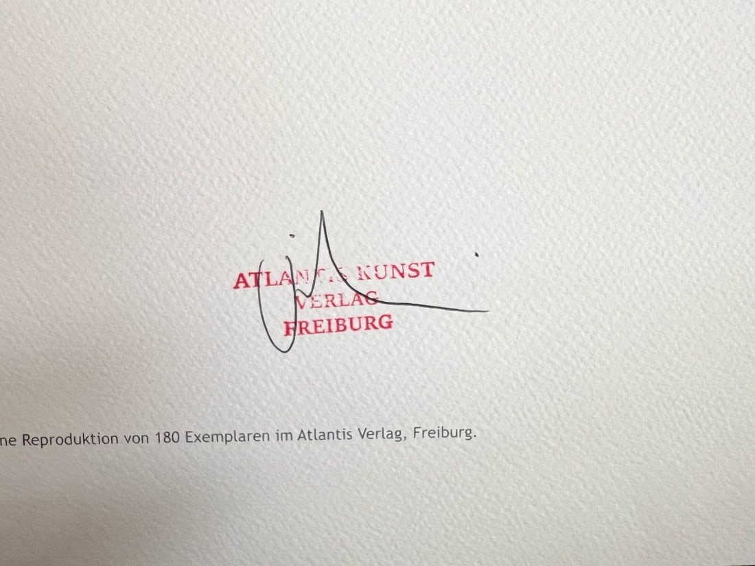 Lithograph Ed Ruscha - 13