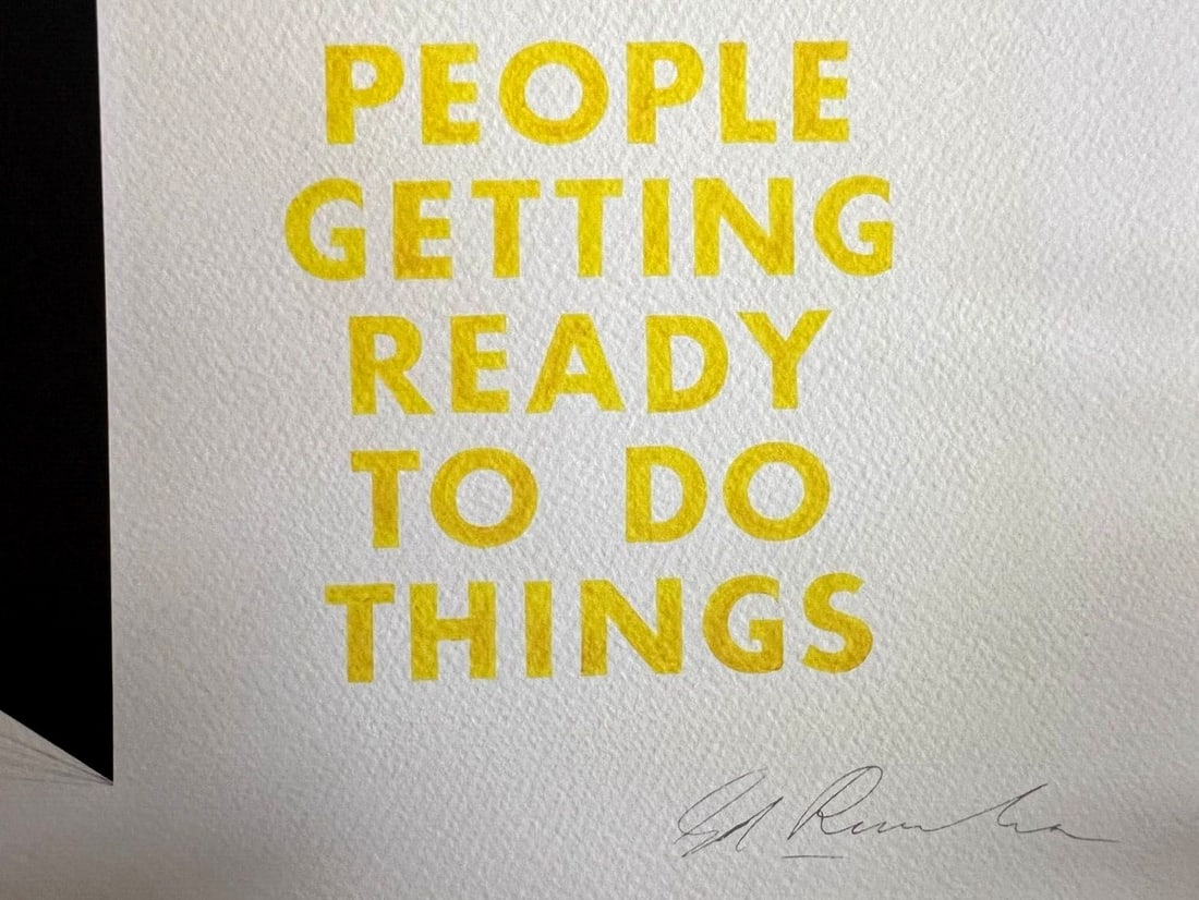 Lithograph Ed Ruscha - 9