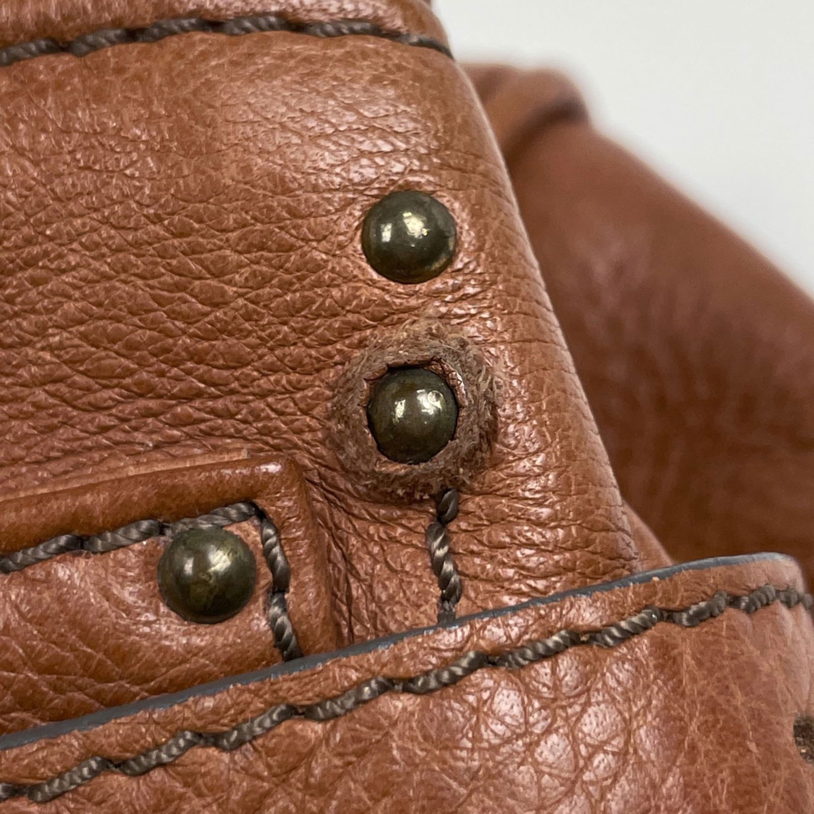 Leather Chlo Handbag - 4