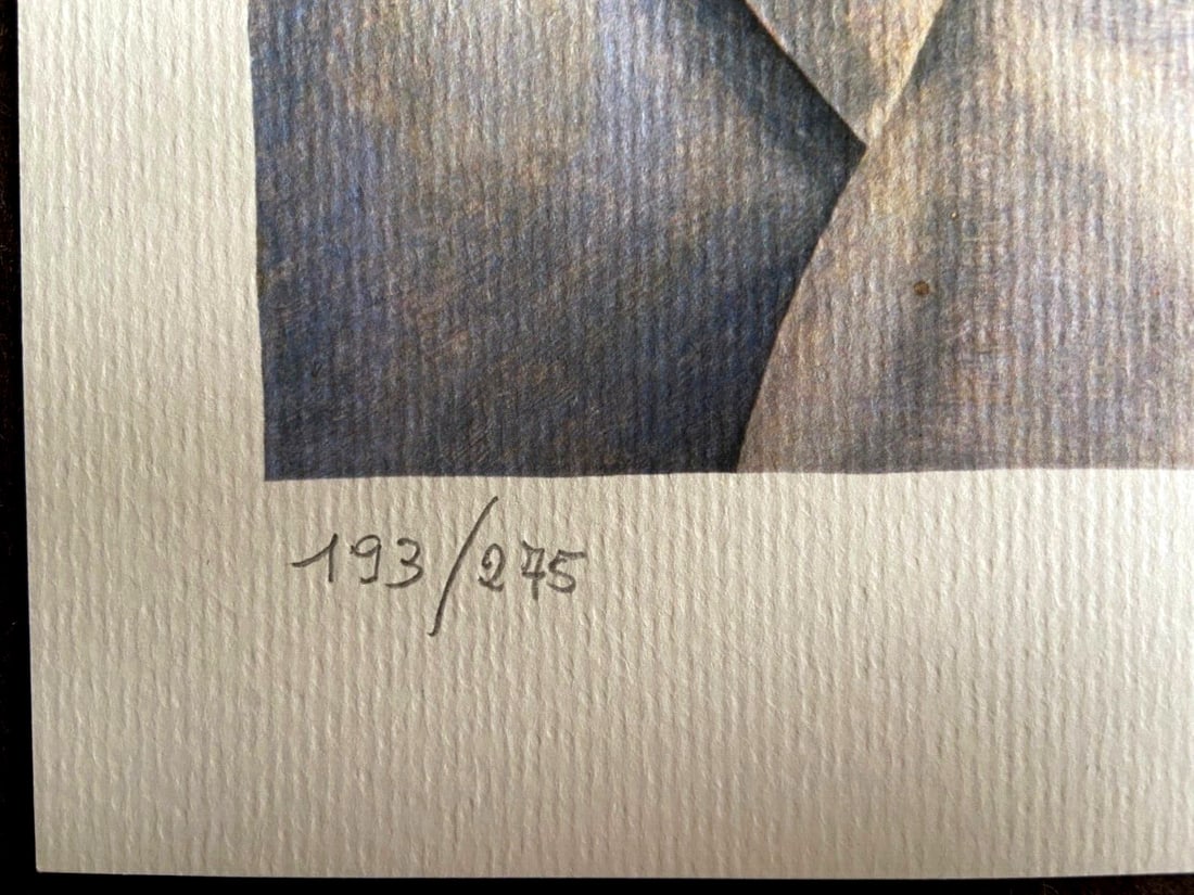 Numbered Lucian Freud Lithograph - 9