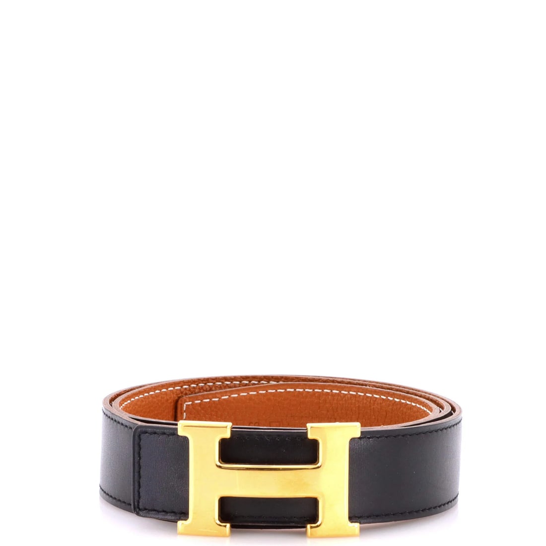 Hermes Constance Reversible Leather Belt - Medium: Hermes Constance Reversible Leather Belt - Medium The iconic Hermes Constance Reversible Leather Belt is a timeless accessory for the modern gentleman, boasting sleek black leather exterior and rich b