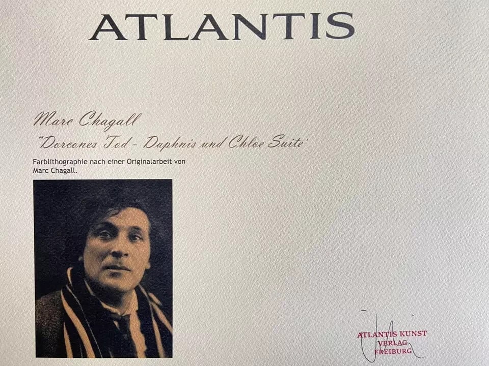 Marc Chagall Lithograph #numbered - 11