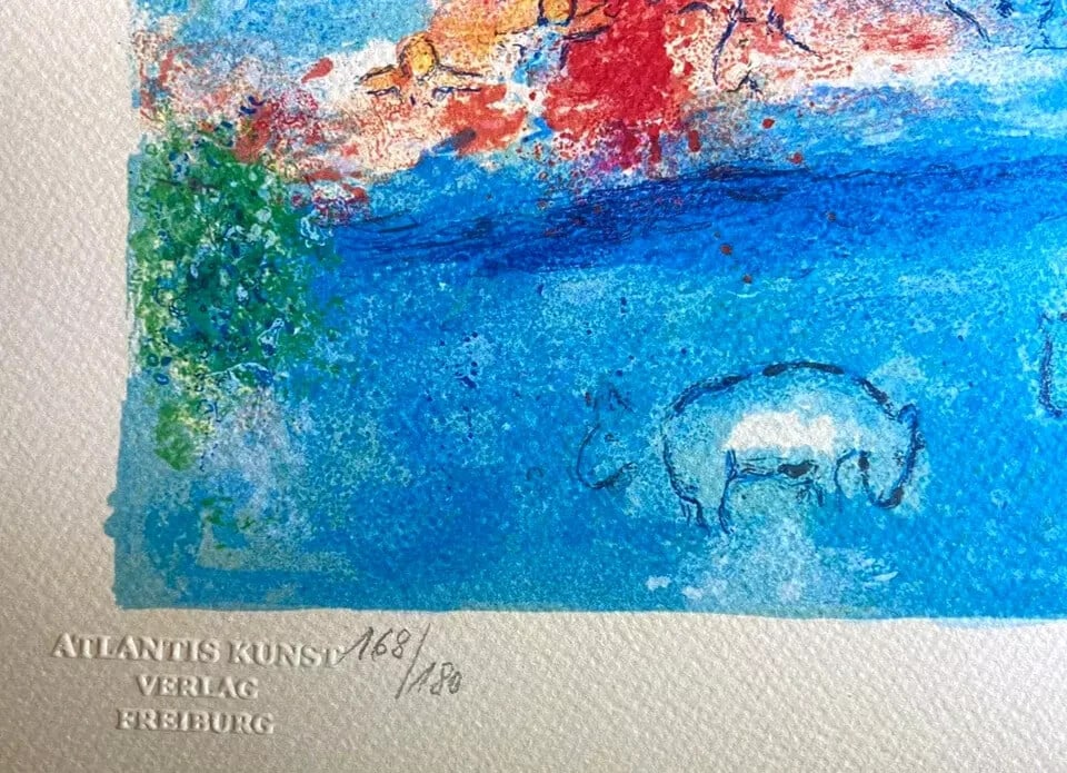 Marc Chagall Lithograph #numbered - 8