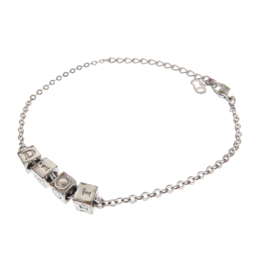 Christian Dior Logo Metal Bracelet: Christian Dior Logo Metal Bracelet Elevate your style with the iconic Christian Dior logo metal bracelet, showcasing sleek silver accents and a timeless design that exudes luxury. This sophisticated
