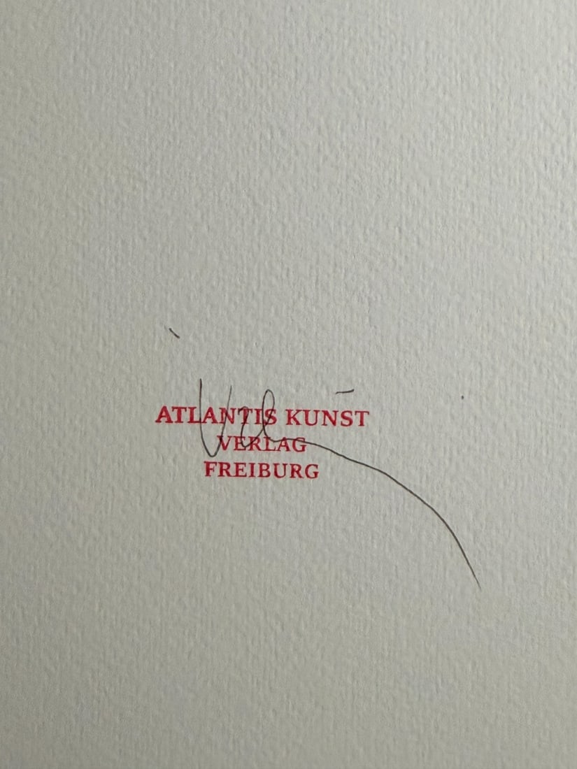 David Hockney Lithograph 'Hotel' (Numbered) - 12