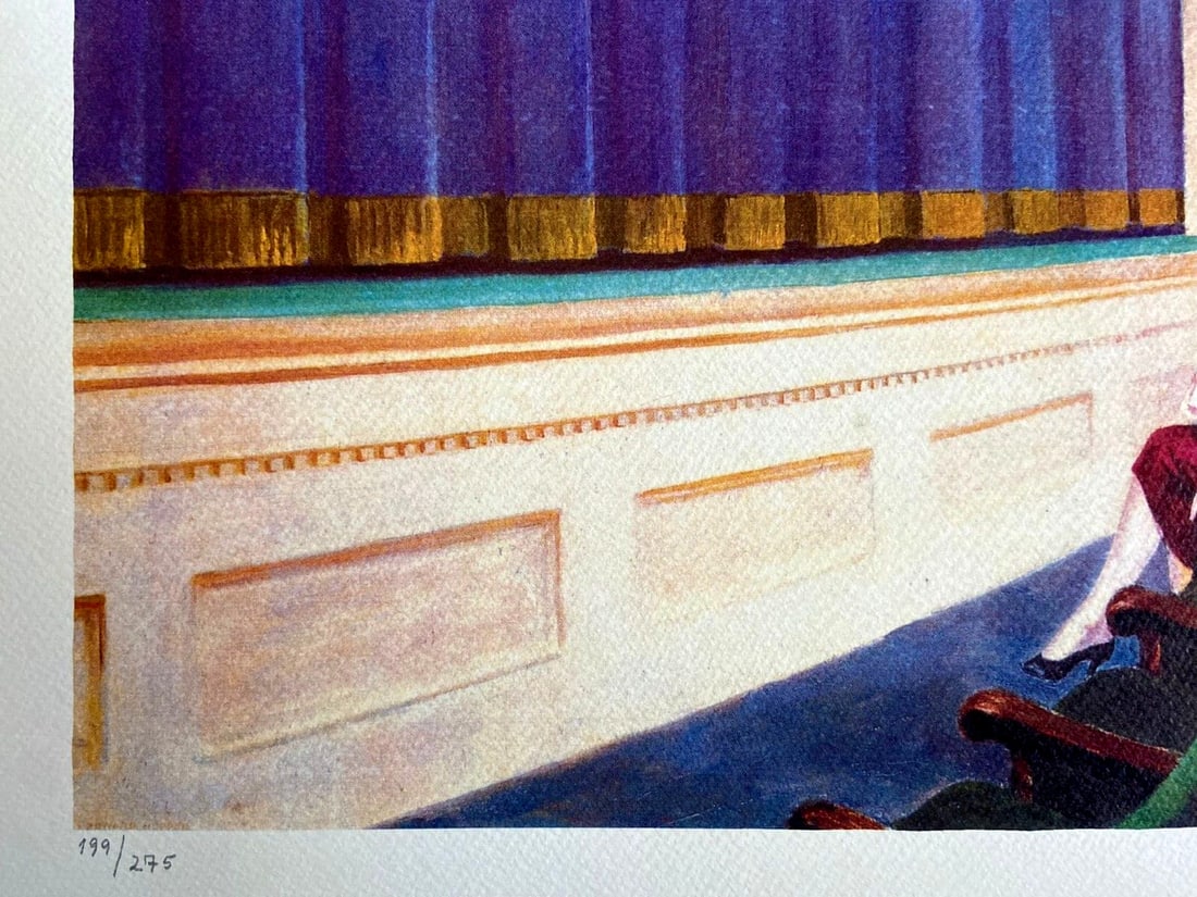 Limited Edward Hopper Lithograph Numbered - 5