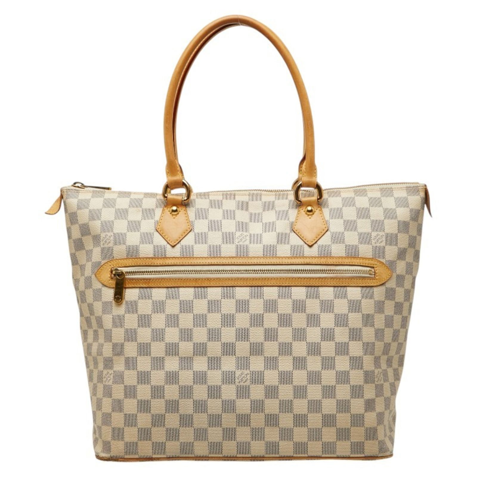 Louis Vuitton PVC and Leather Tote Bag: Louis Vuitton PVC and Leather Tote Bag A timeless and stylish tote bag from the iconic Louis Vuitton brand, crafted with premium PVC and supple leather in crisp white. With its classic design and