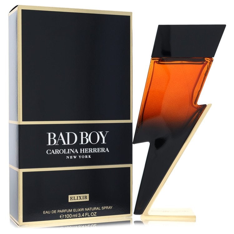 Carolina Herrera Eau De Parfum Spray - Bad Boy Elixir Cologne: Carolina Herrera Eau De Parfum Spray - Bad Boy Elixir Cologne Experience the seductive charm of Bad Boy Elixir Cologne, a rich and energetic fragrance from Carolina Herrera that combines bold notes