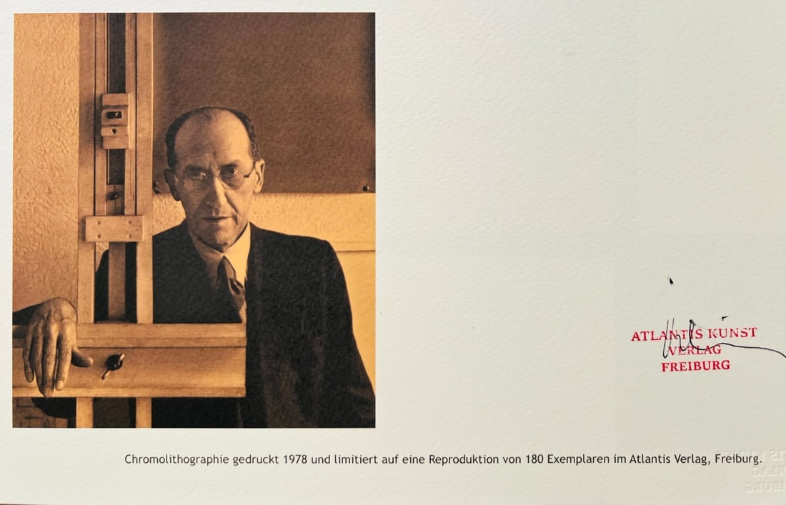 Numbered Piet Mondrian Lithograph - 8