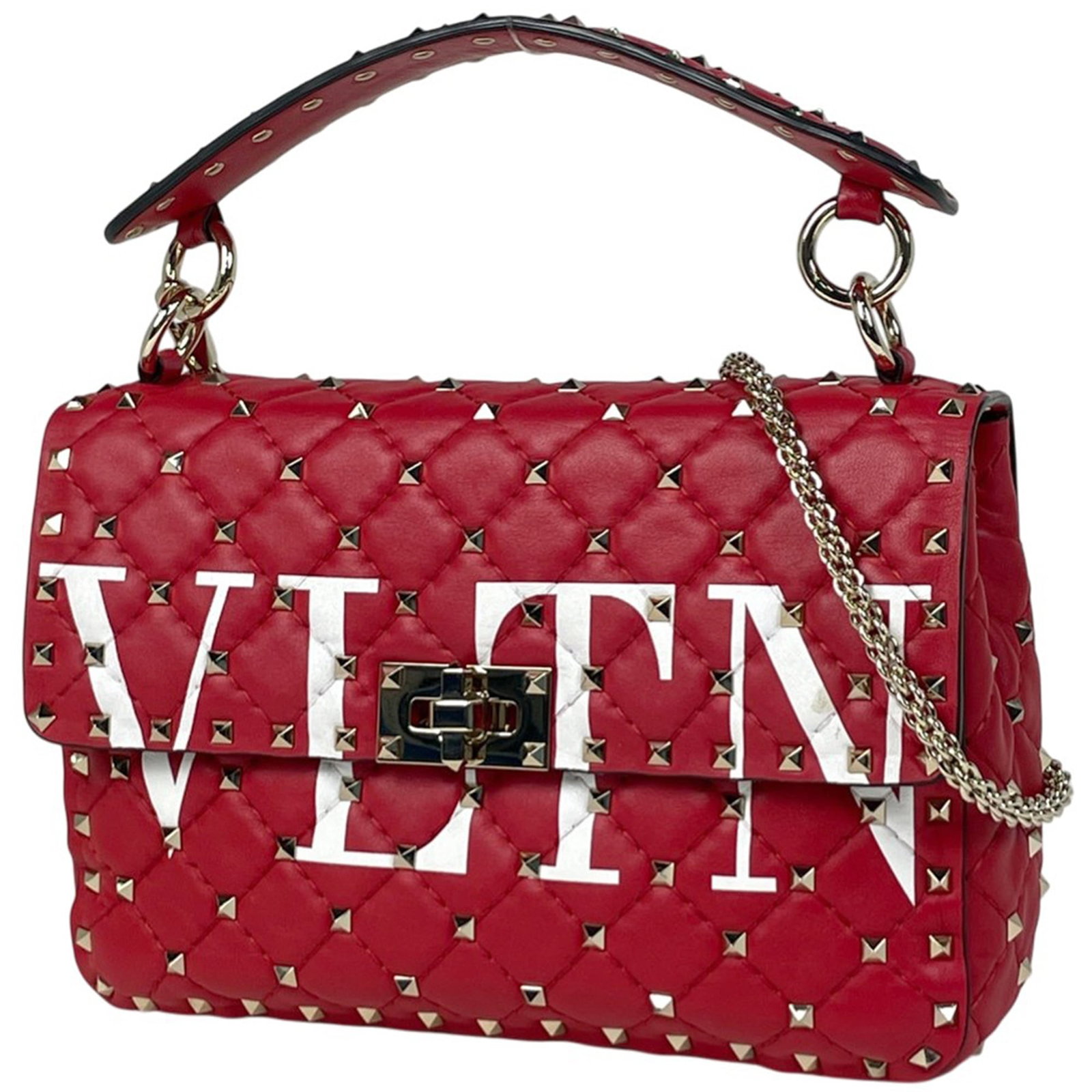 Valentino Garavani Leather Shoulder Bag (1 of 9)