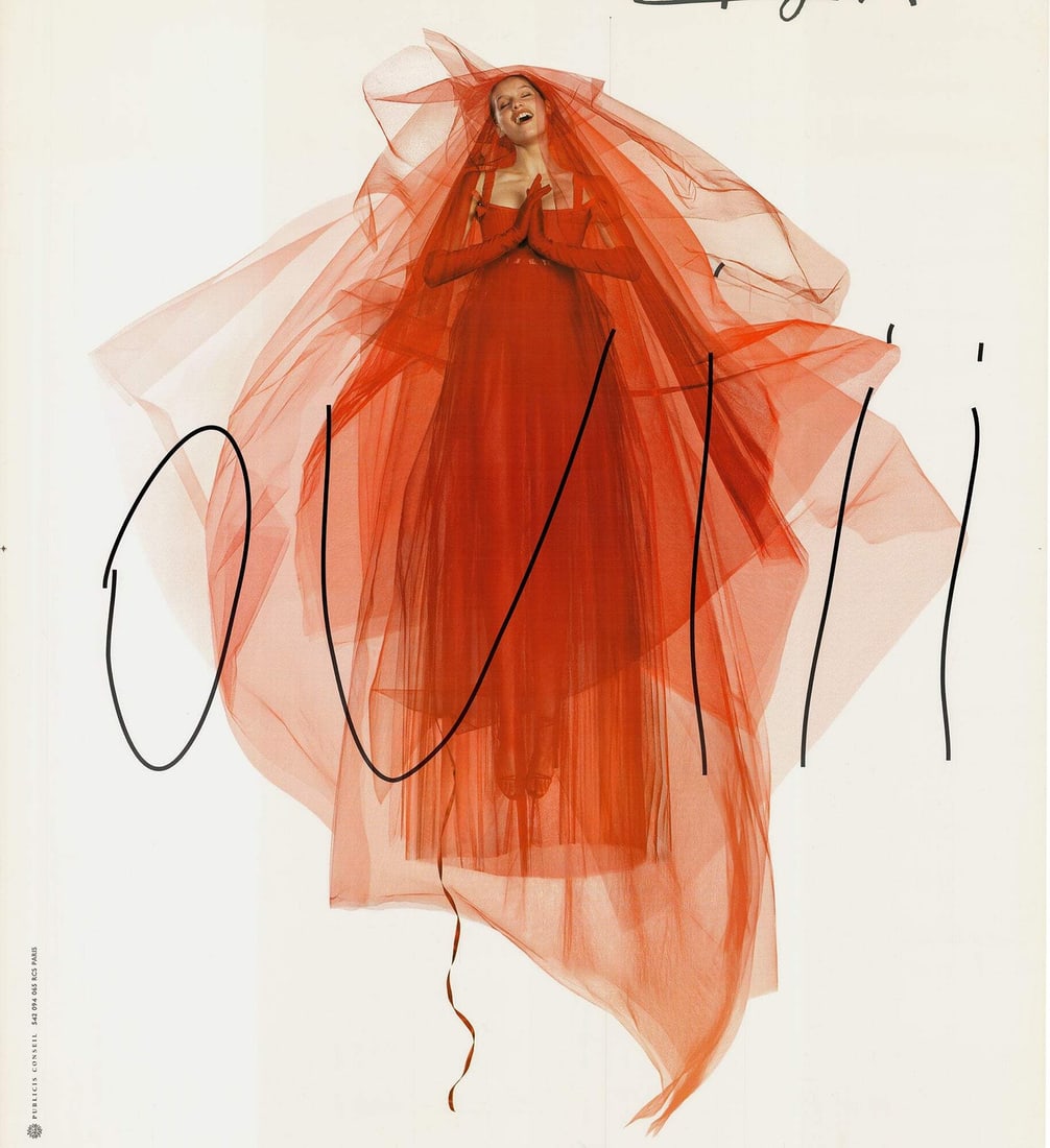 Ouii 69" x 46.75" Offset Lithograph 2001 - JEAN-PAUL GOUDE Galeries Lafayette - 2