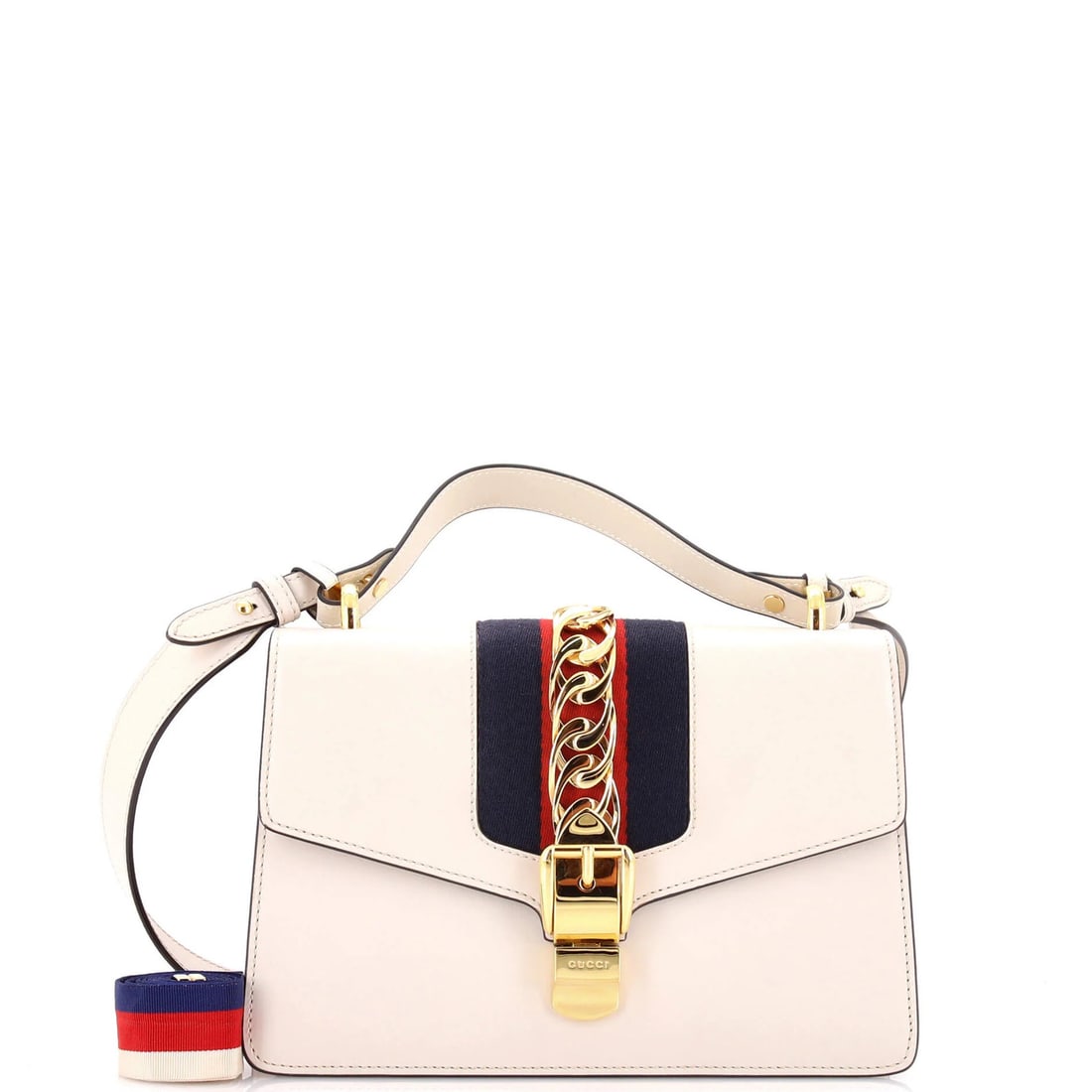Gucci Sylvie Small Leather Shoulder Bag - 2