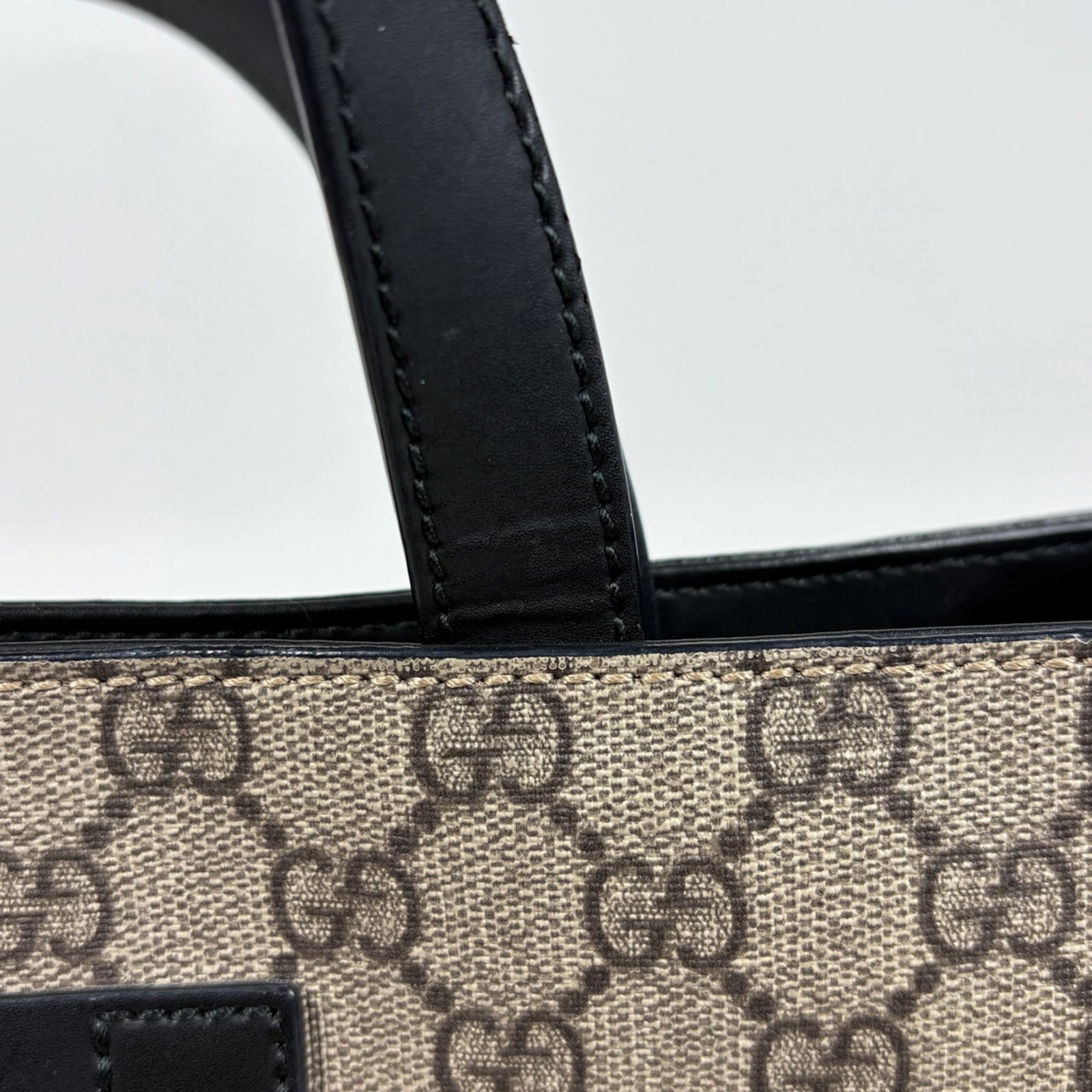 Gucci Tote Bag in Coated Canvas Leather - 6