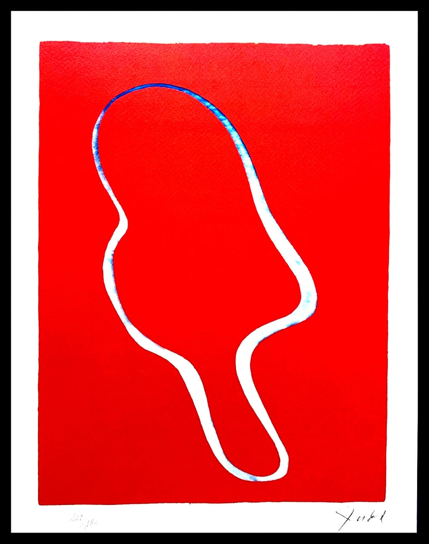 Stamped Donald Judd Lithograph Numbered: Stamped Donald Judd Lithograph Numbered A rare opportunity to own a unique piece of art, this 1987 lithograph by Donald Judd is a standout in any collection. Numbered and signed by the artist, it boas