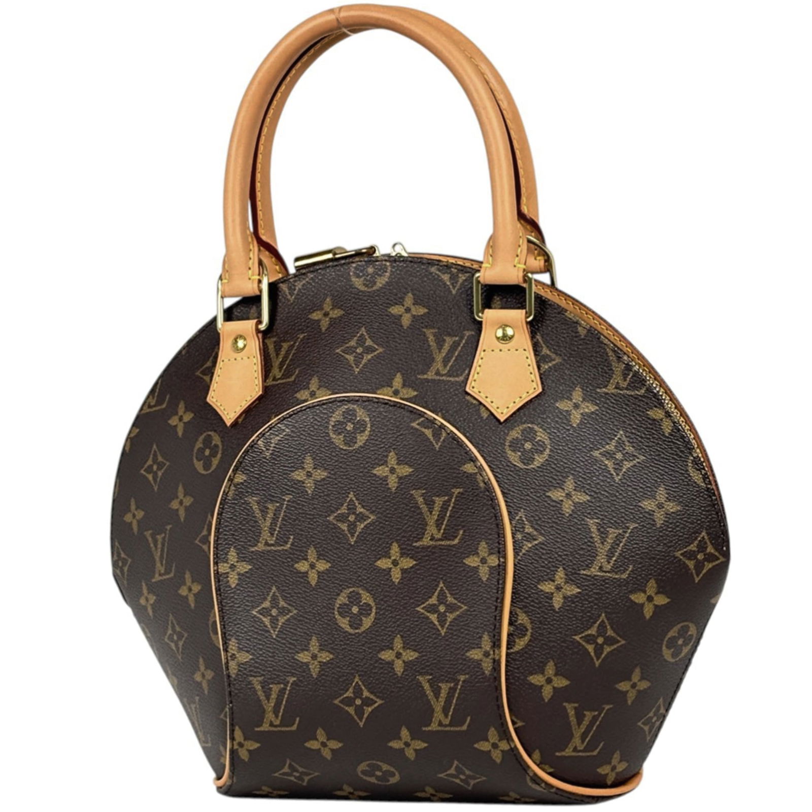 Louis Vuitton Monogram Handbag: Louis Vuitton Monogram Handbag Own a timeless piece of luxury with this pre-loved Louis Vuitton Monogram Handbag, boasting the iconic signature pattern and rich brown hue that exudes sophistication. I