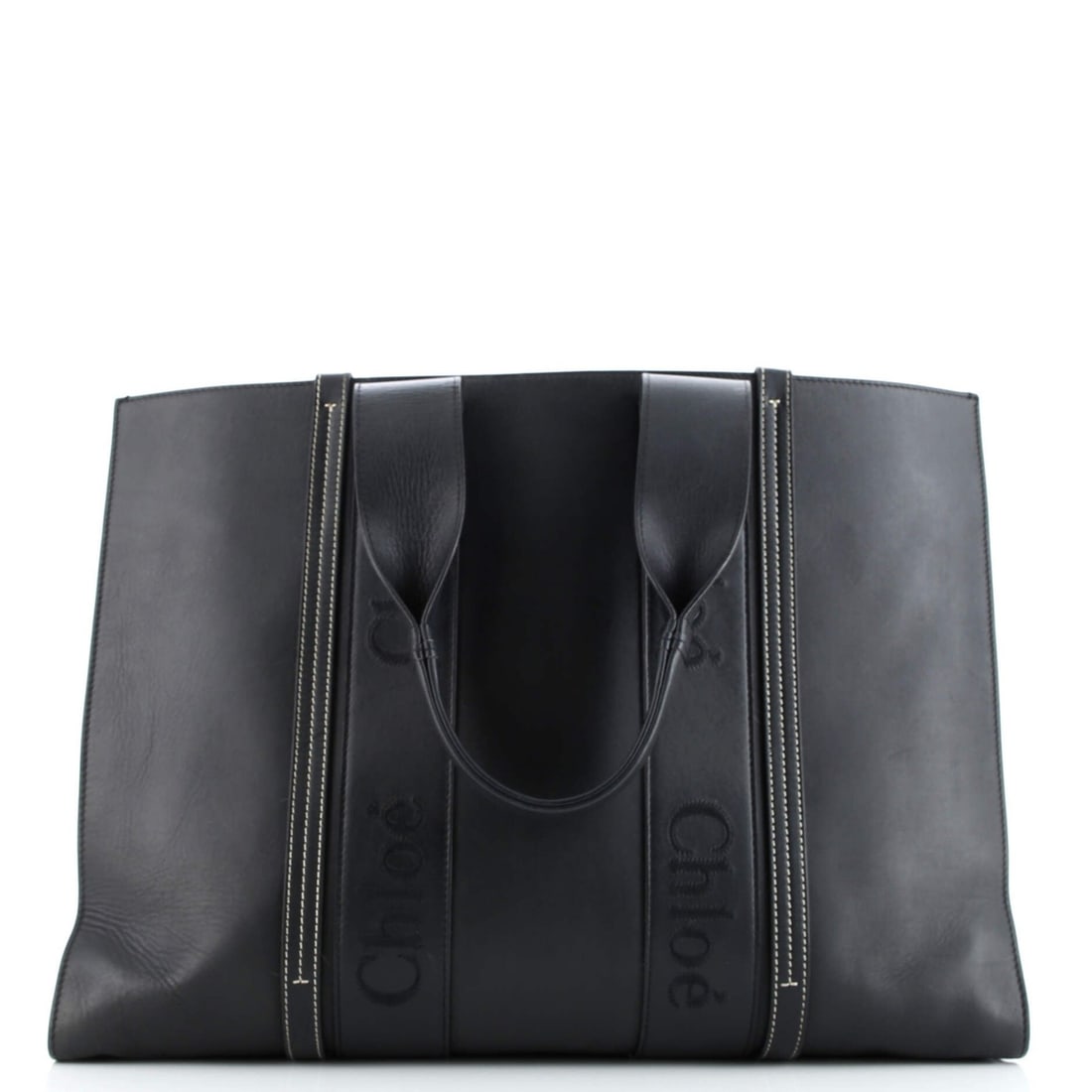 Chloe Large Leather Tote - 2
