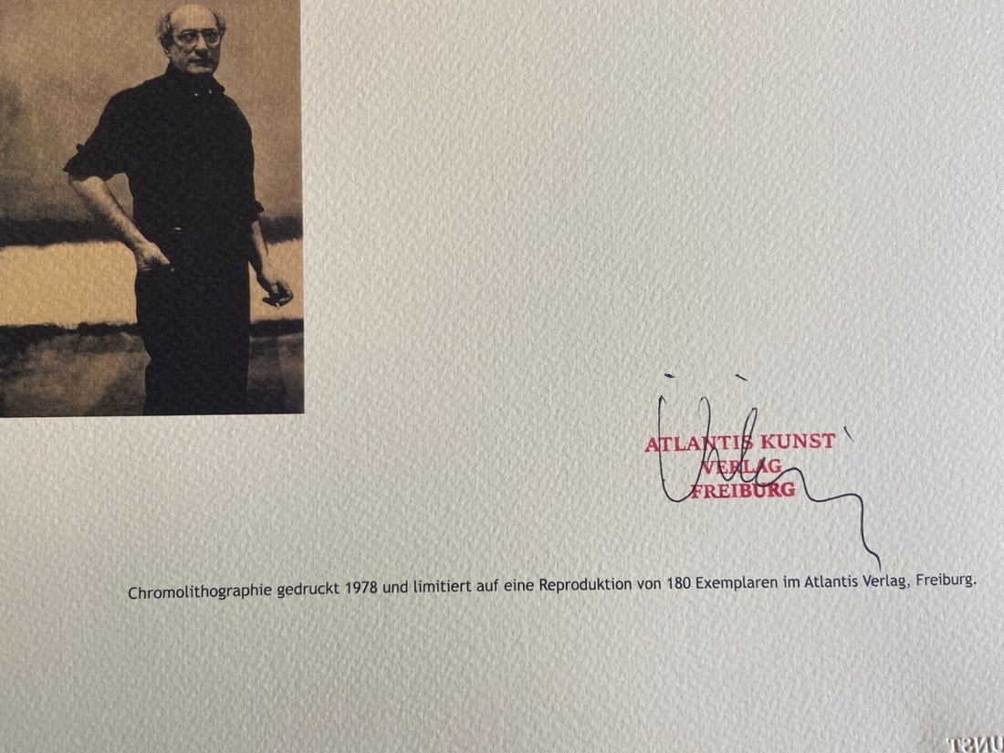 Mark Rothko Lithograph # - 8