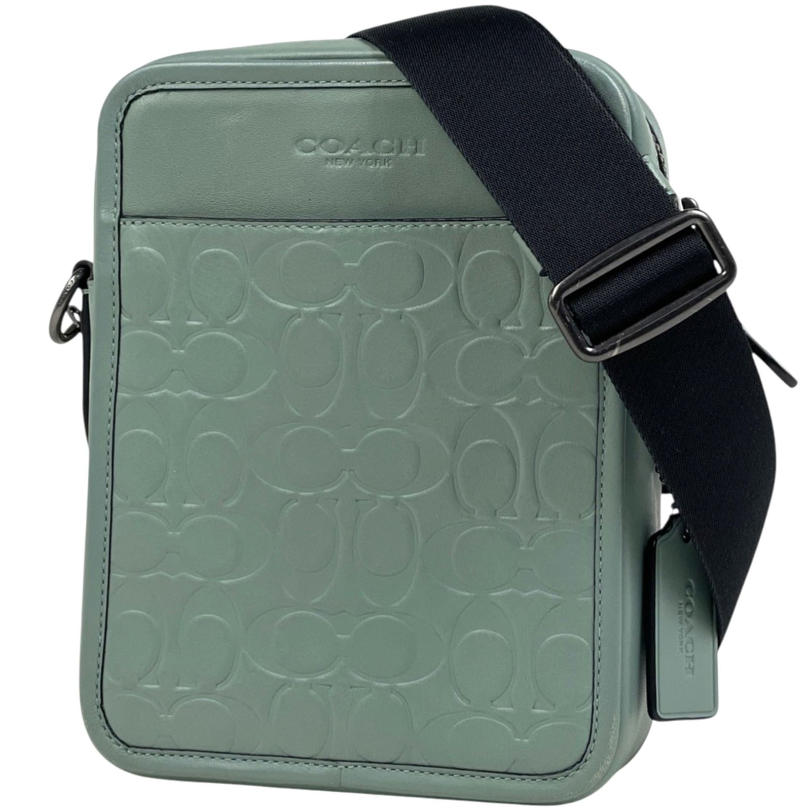 Coach Leather Shoulder Bag: Coach Leather Shoulder Bag A stylish and versatile Coach leather shoulder bag, perfect for adding a touch of sophistication to any outfit. With its classic design and high-quality green leather, this