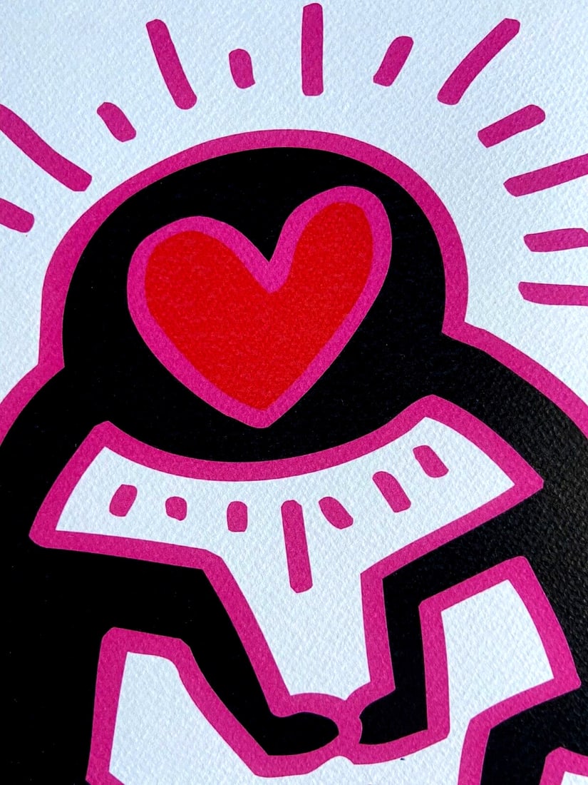 Numbered Keith Haring Lithograph - 3