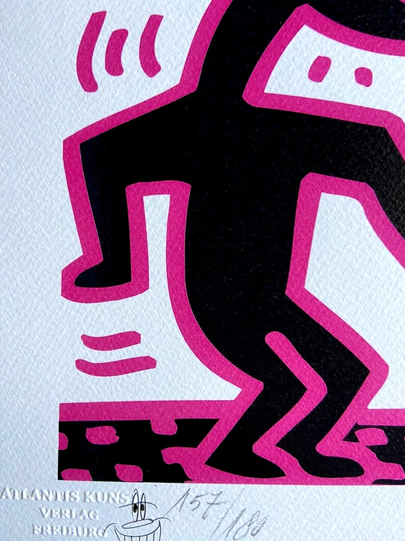 Numbered Keith Haring Lithograph - 4