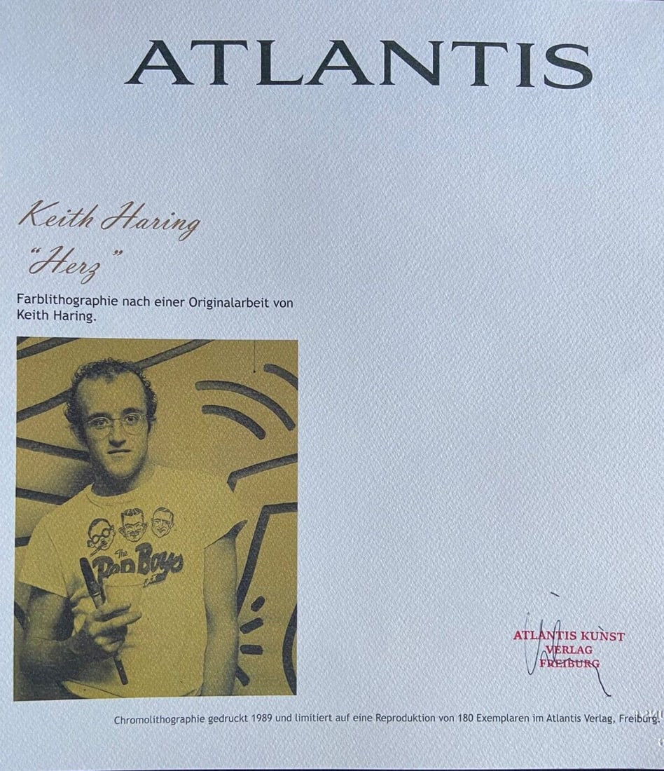 Numbered Keith Haring Lithograph - 6