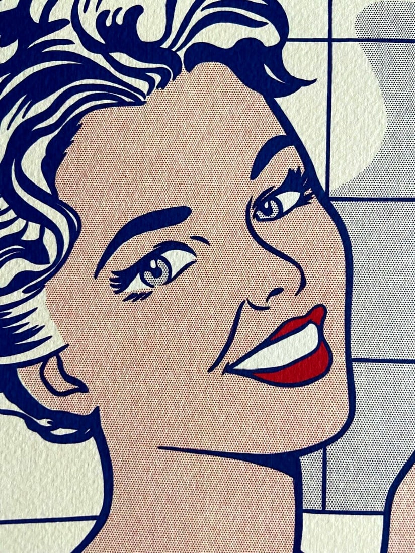 Numbered Roy Lichtenstein Lithograph - 6