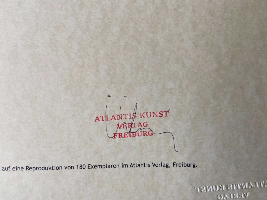 Munch Egon Schiele Lithograph Numbered . Edvard - 11