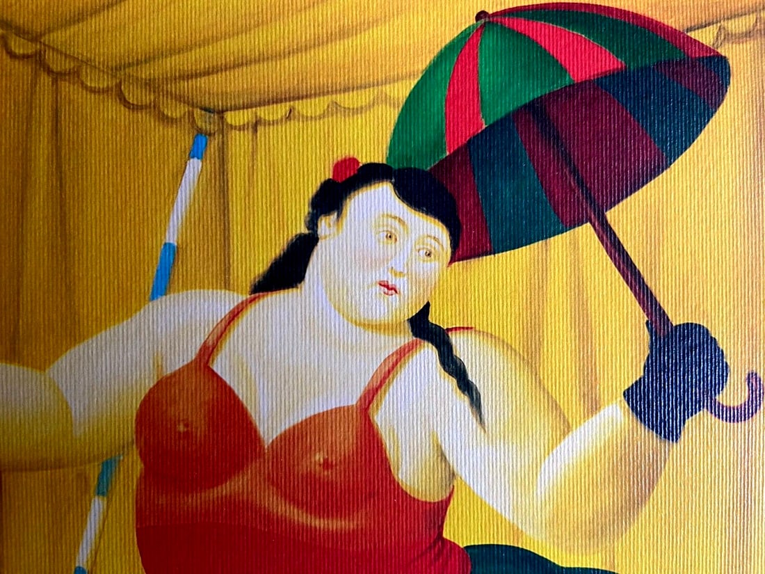 Numbered Fernando Botero Lithograph - 5