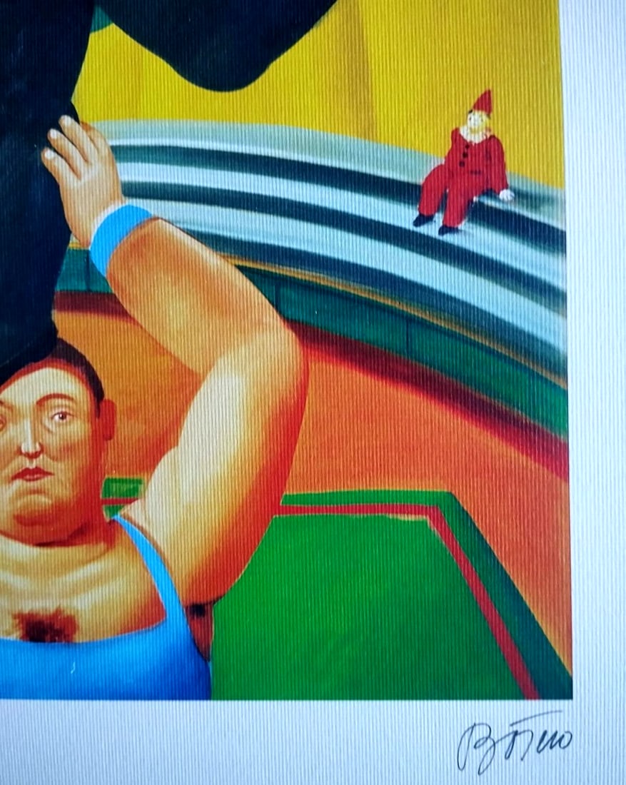 Numbered Fernando Botero Lithograph - 9