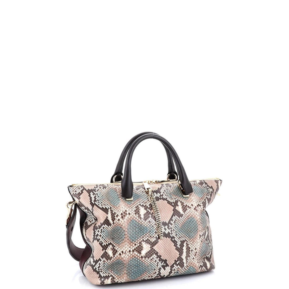Chloe Baylee Small Python Satchel - 2
