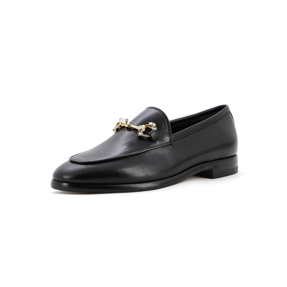Crystals Gucci Women's Jordaan Loafers Leather with: Crystals Gucci Women's Jordaan Loafers Leather with Elevate your shoe game with the Gucci Women's Jordaan Loafers, boasting crystal-embellished details that add a touch of luxury to this sleek black
