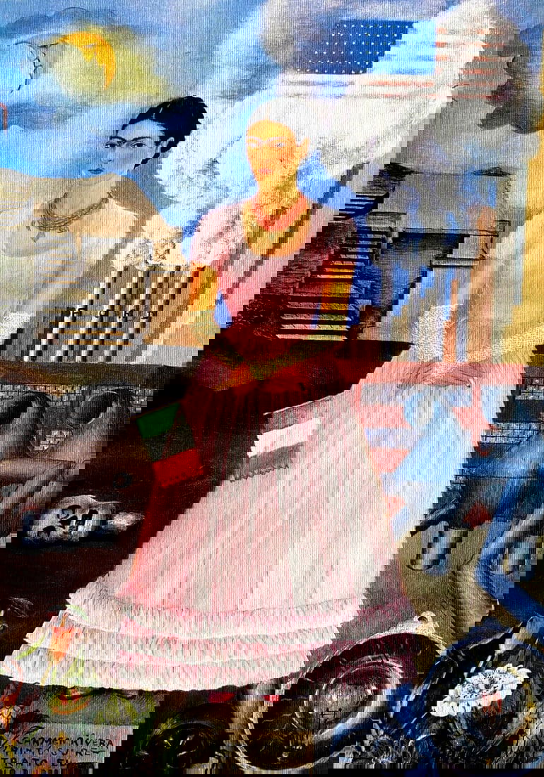 Numbered Frida Kahlo Lithograph - 3