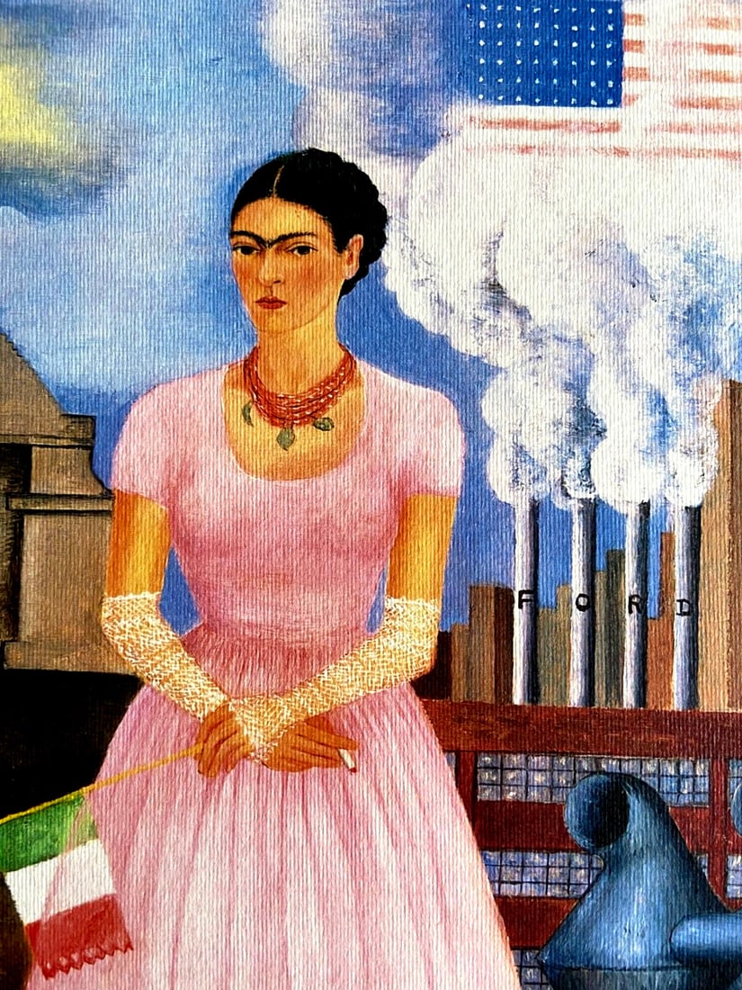 Numbered Frida Kahlo Lithograph - 4