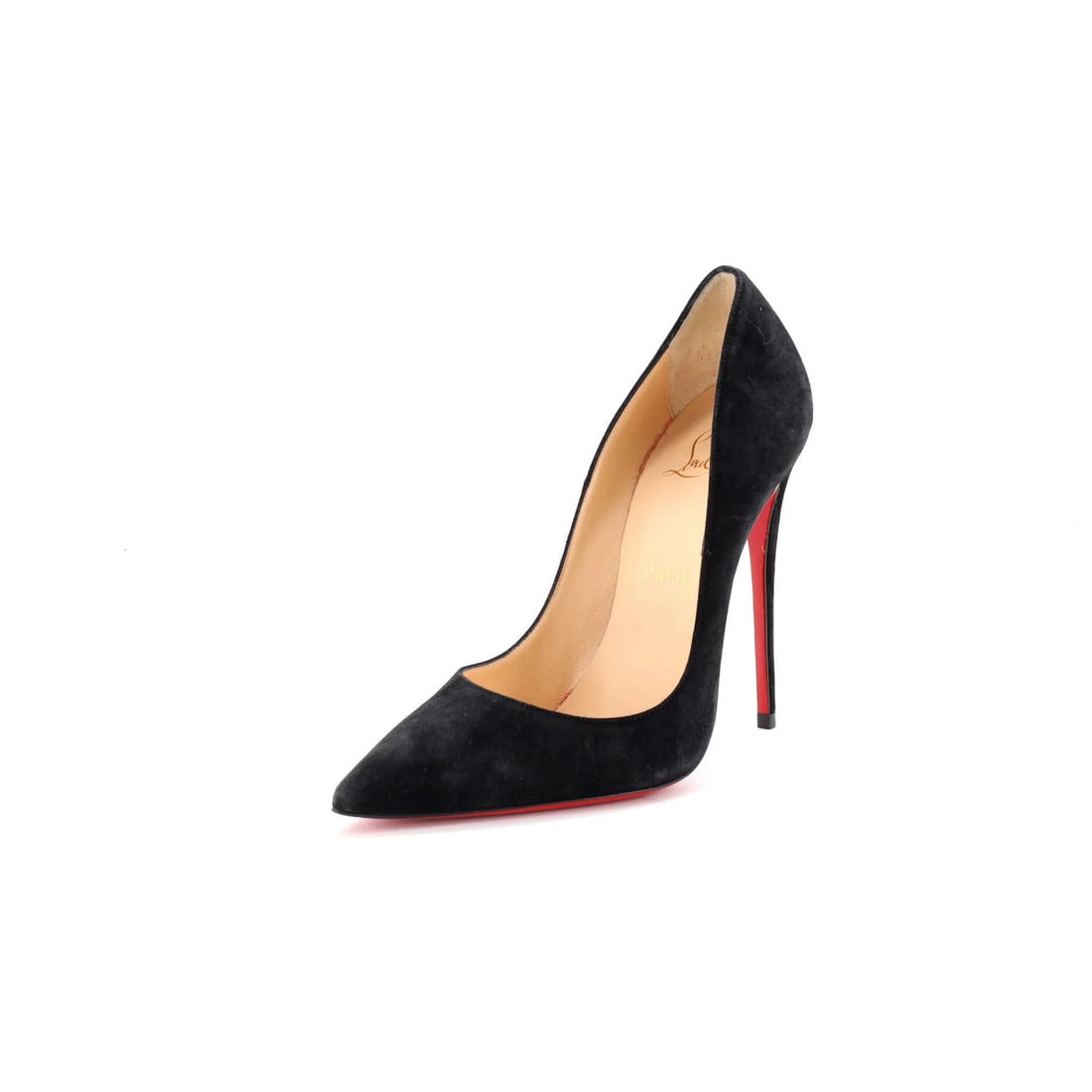 120 Christian Louboutin Women's So Kate Pumps Suede: 120 Christian Louboutin Women's So Kate Pumps Suede Experience the epitome of luxury with these stunning Christian Louboutin So Kate pumps, boasting sleek suede exteriors and neutral leather interiors