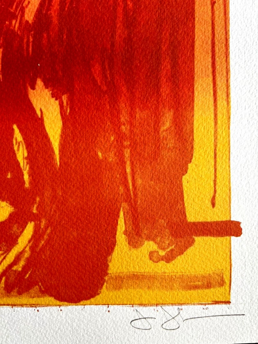 Limited Jasper Johns Lithograph Numbered - 7