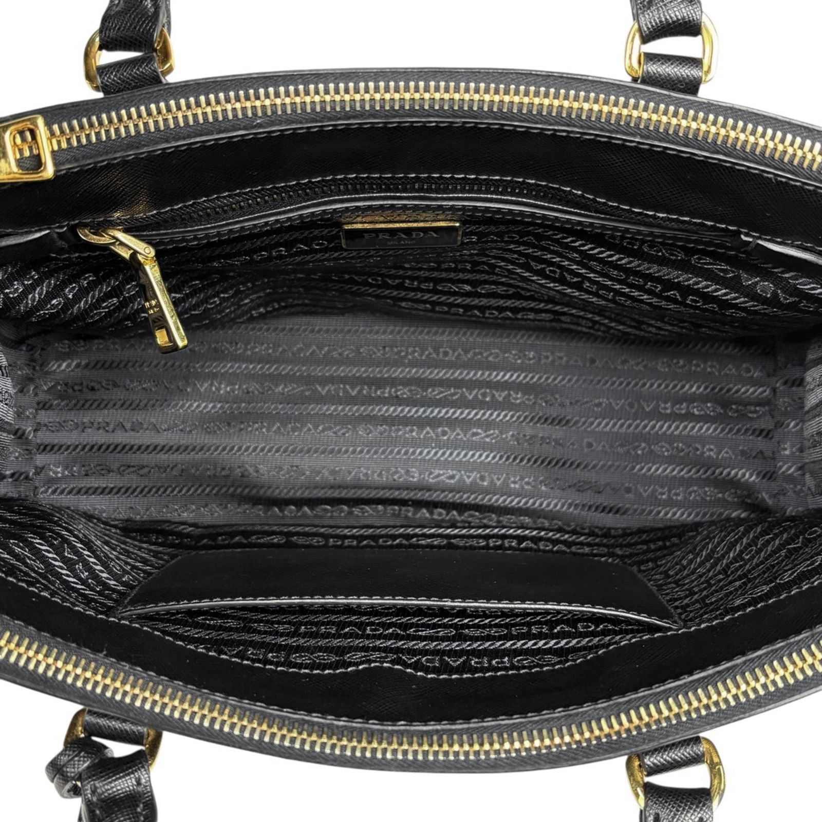 Prada Leather Shoulder Bag - 12
