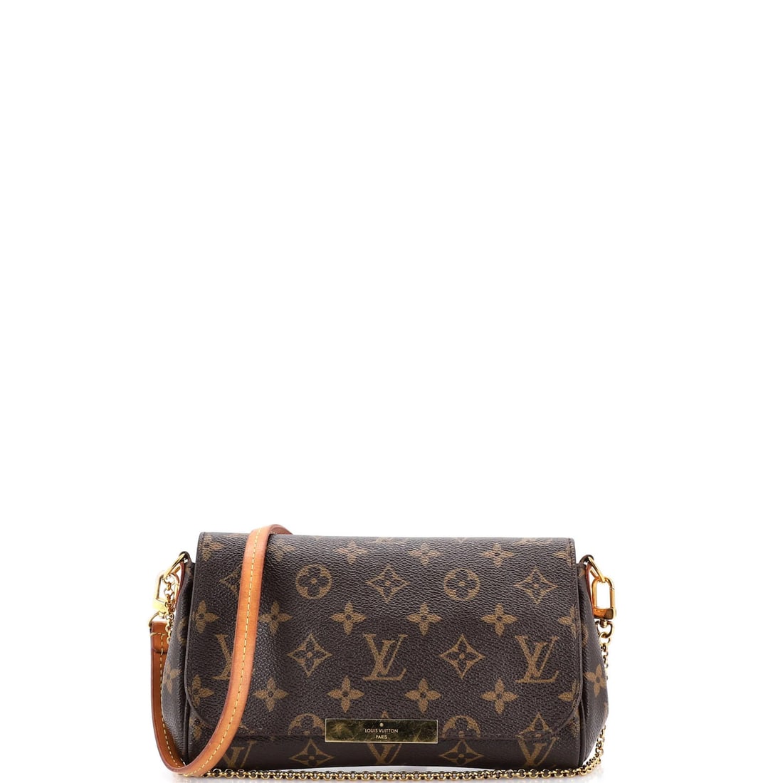 Louis Vuitton Favorite Handbag - Monogram Canvas PM: Louis Vuitton Favorite Handbag - Monogram Canvas PM A timeless piece of luxury, the Louis Vuitton Favorite Handbag in Monogram Canvas PM exudes classic elegance with its iconic brown leather exterior