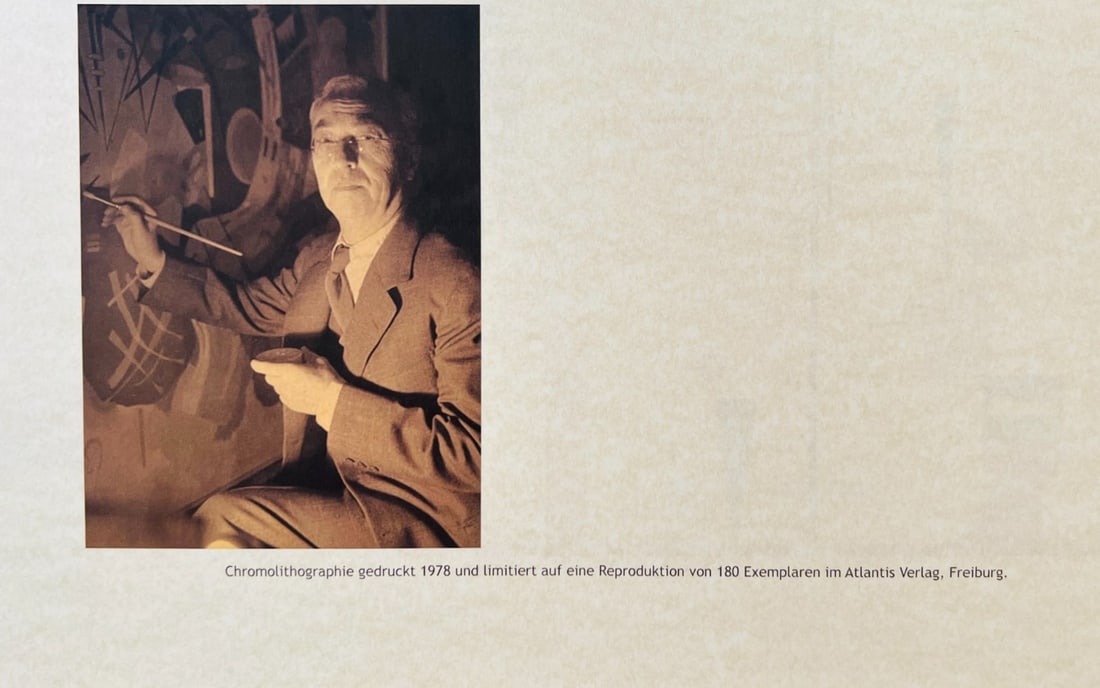 Numbered Wassily Kandinsky Lithograph - 11