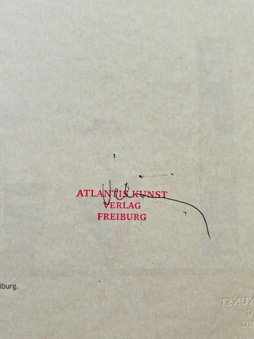 Numbered Wassily Kandinsky Lithograph - 12