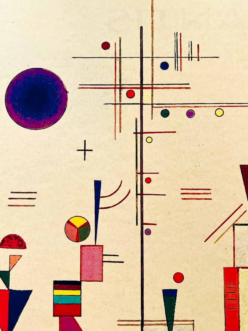 Numbered Wassily Kandinsky Lithograph - 5