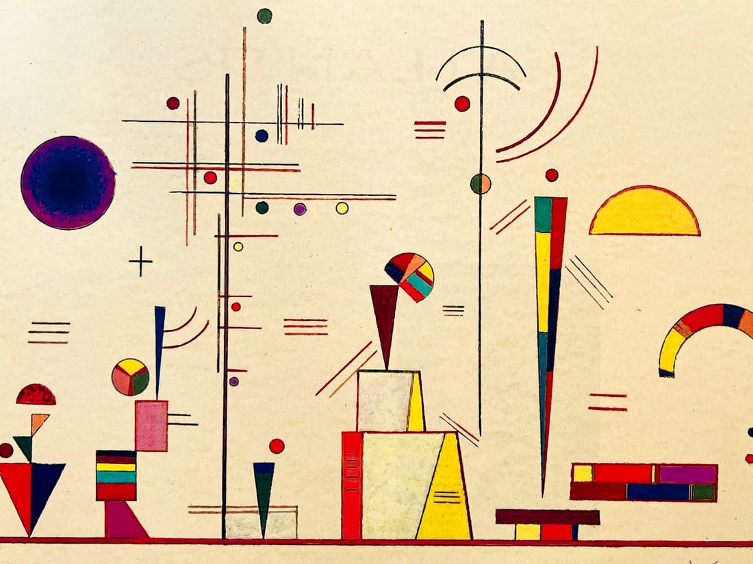 Numbered Wassily Kandinsky Lithograph - 6