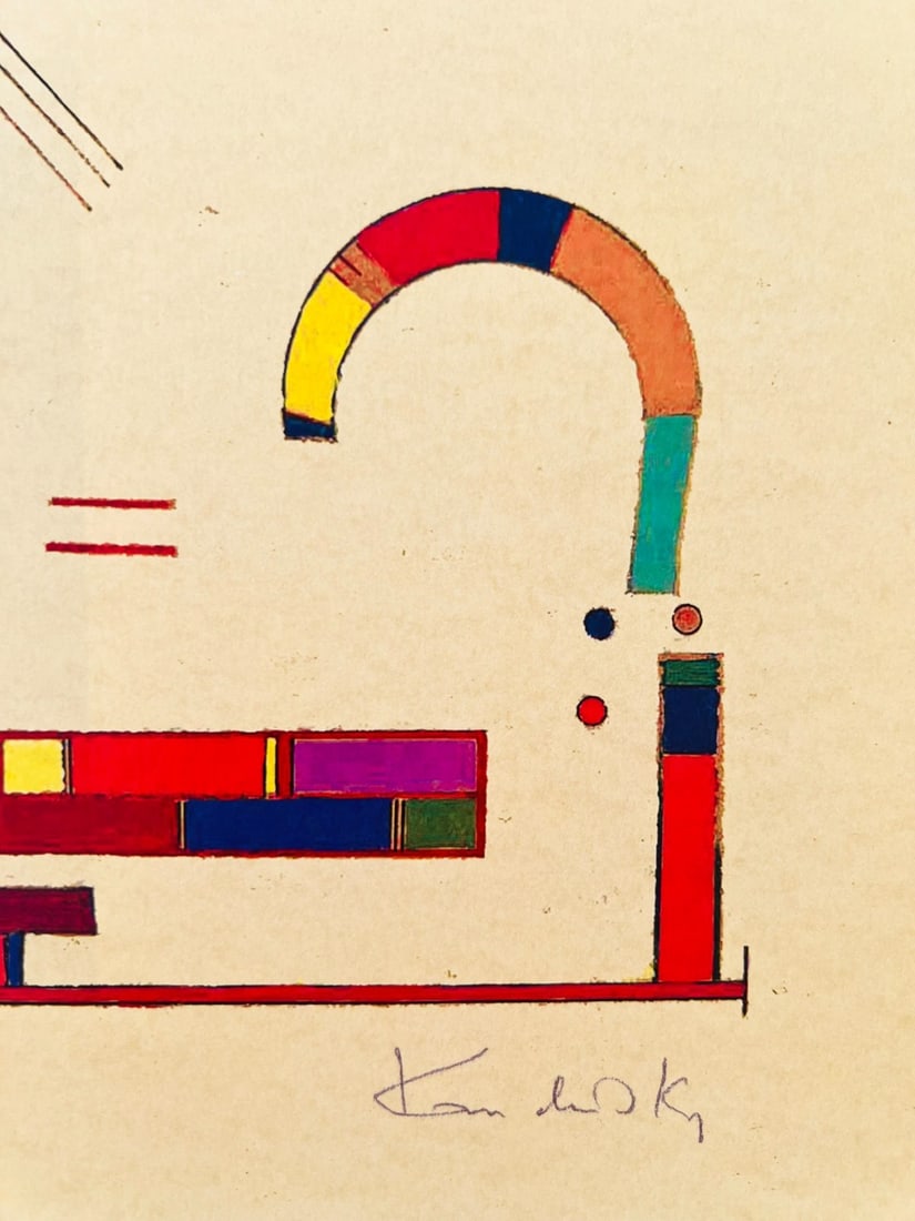 Numbered Wassily Kandinsky Lithograph - 8