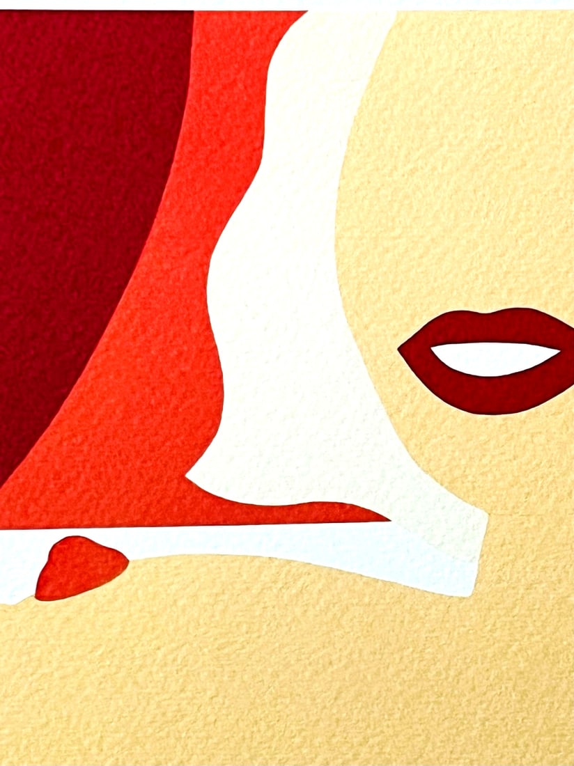 Numbered Tom Wesselmann Lithograph Op - 4