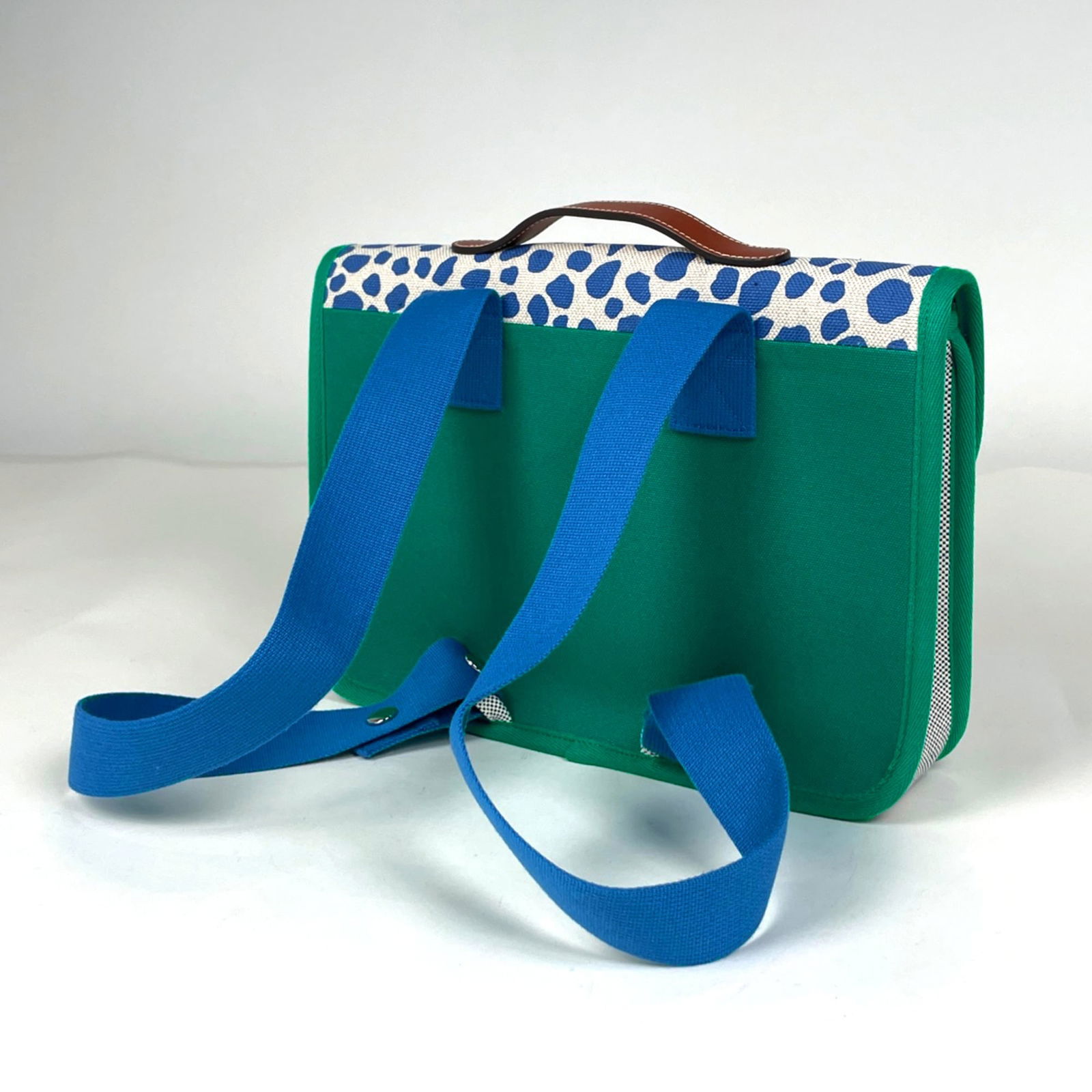 Hermes Toile H Leather Backpack - 2