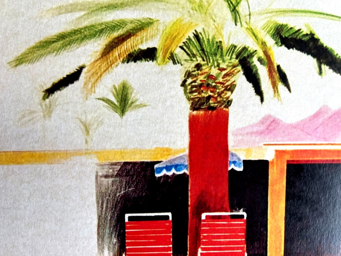 Numbered David Hockney Lithograph - 6