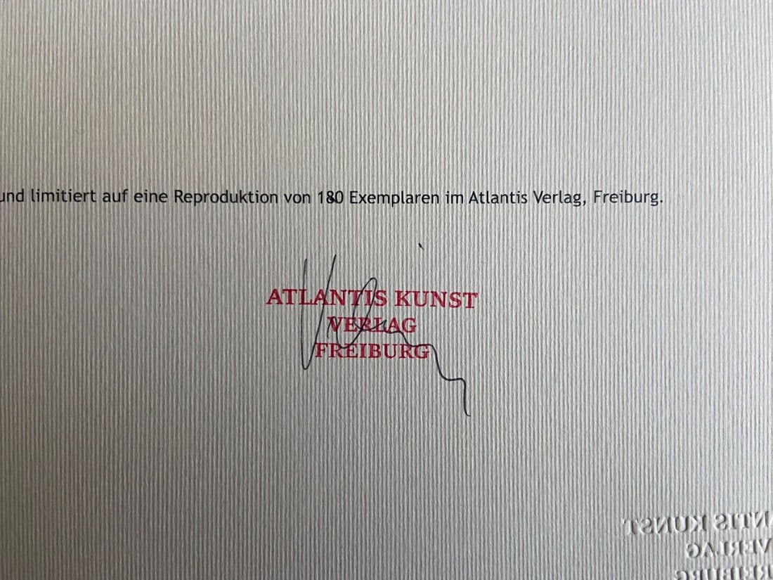 Numbered Auguste Herbin Lithograph - 10