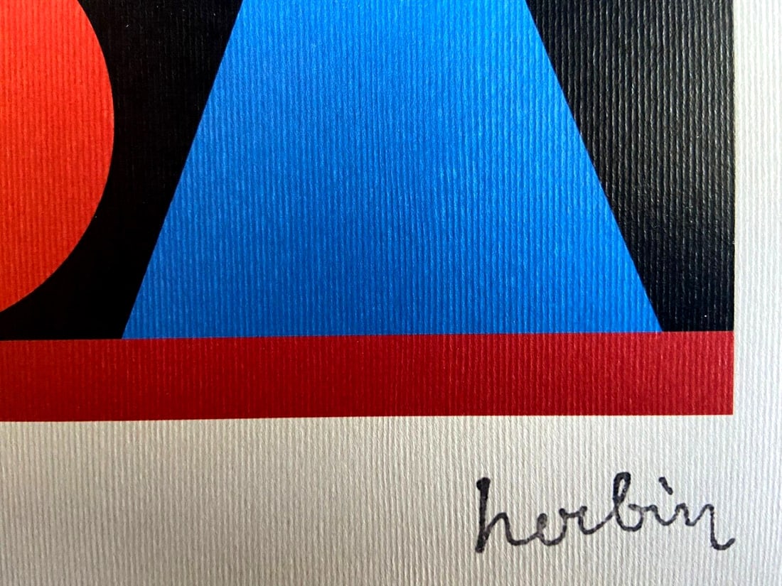 Numbered Auguste Herbin Lithograph - 6