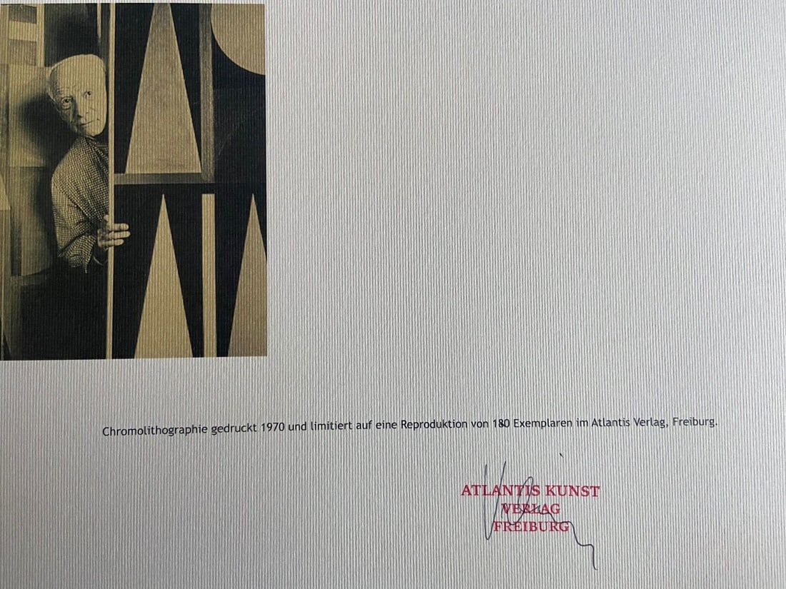 Numbered Auguste Herbin Lithograph - 9